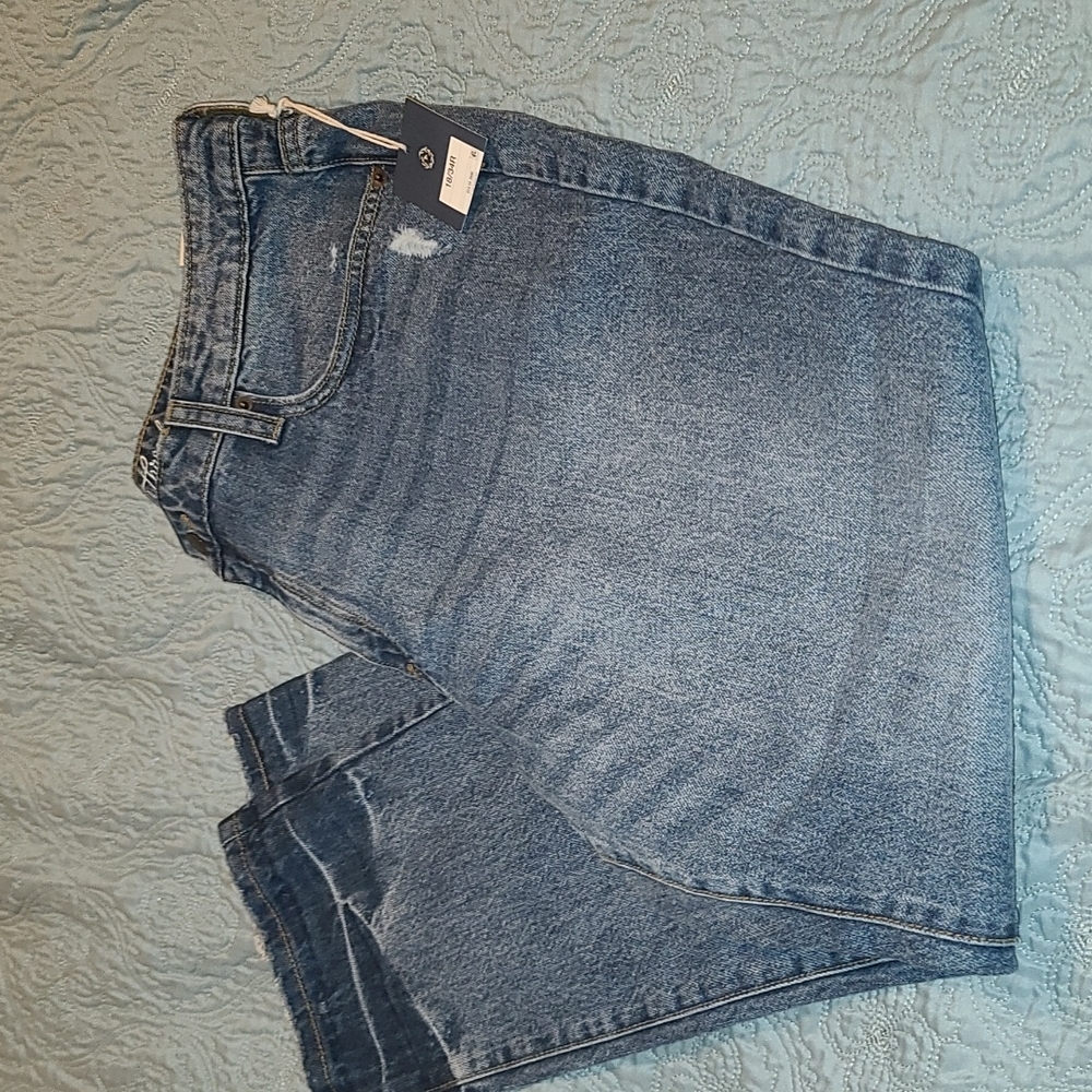 BNWT Women's high rise straight jeans